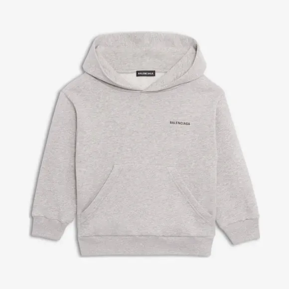Pale Heather Hooded Sweater - Kids