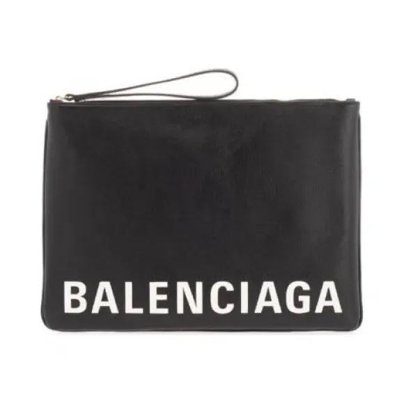 Black Leather Handbag