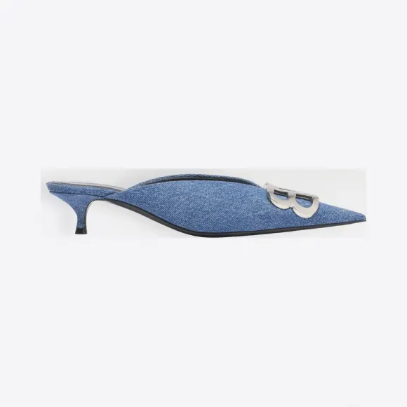 Bb Denim Mule