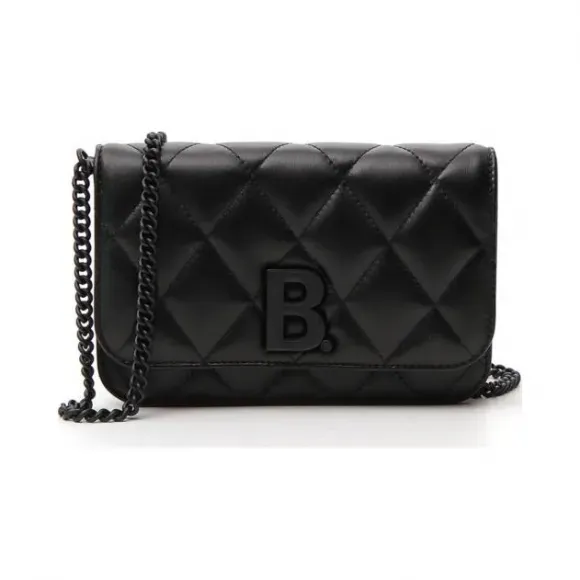 Black Leather Handbag