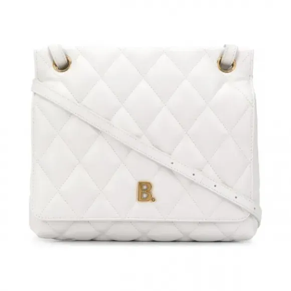 White Leather Handbag