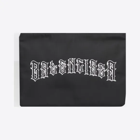 White/Black Tattoo Explorer Pouch