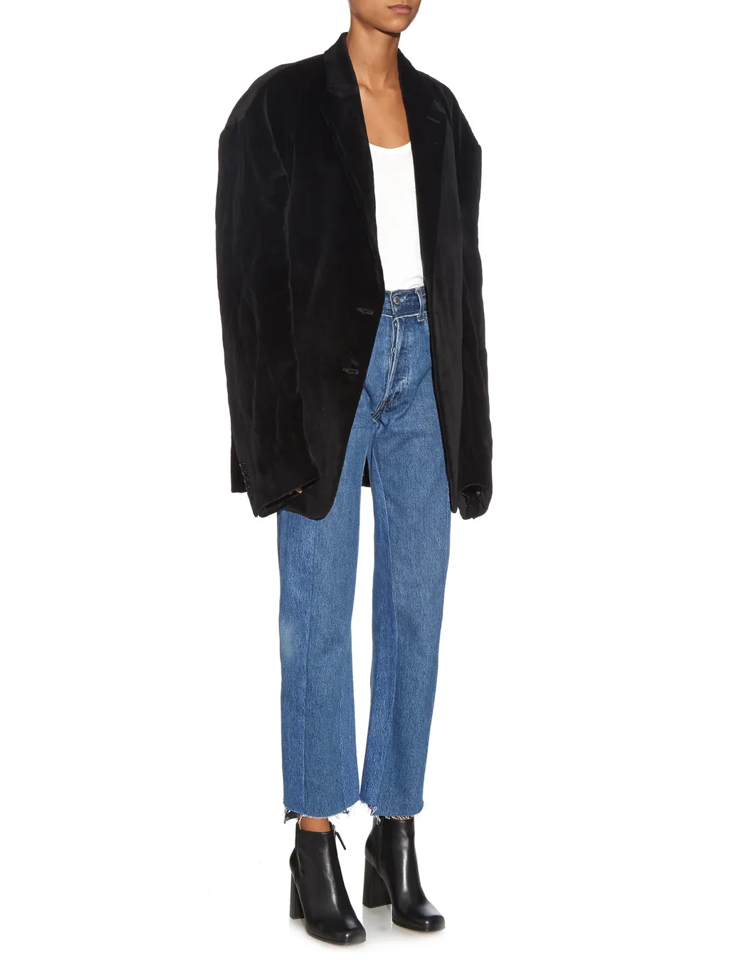 Black Velvet Blazer