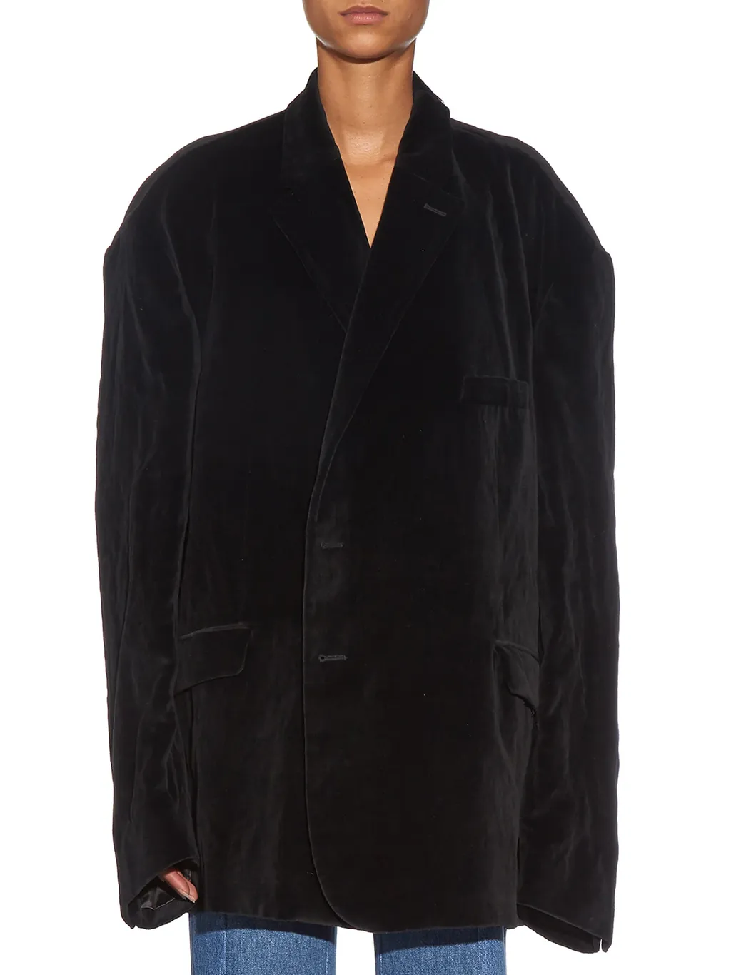 Black Velvet Blazer