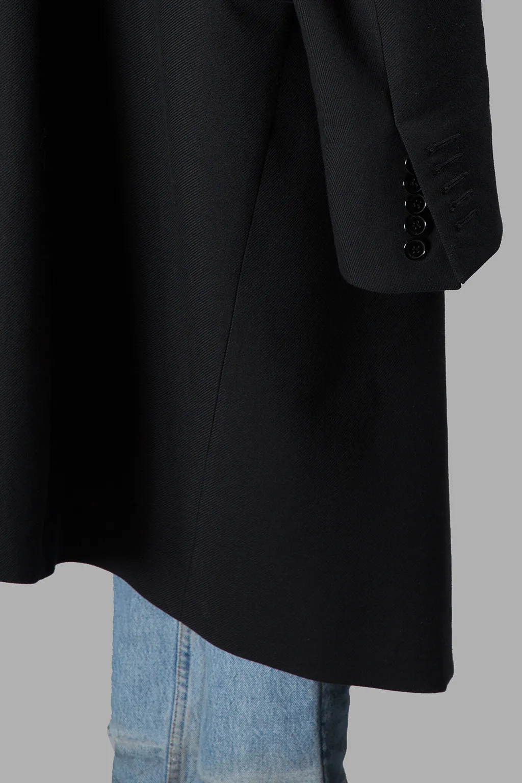 Double-Breasted Oversized Coat