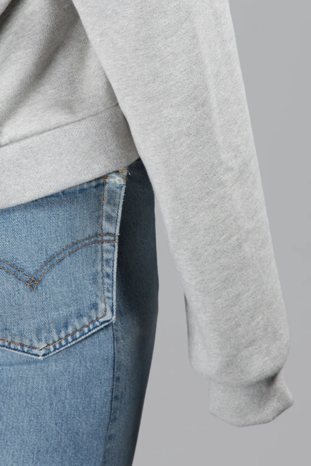 Grey Thrasher Hoodie