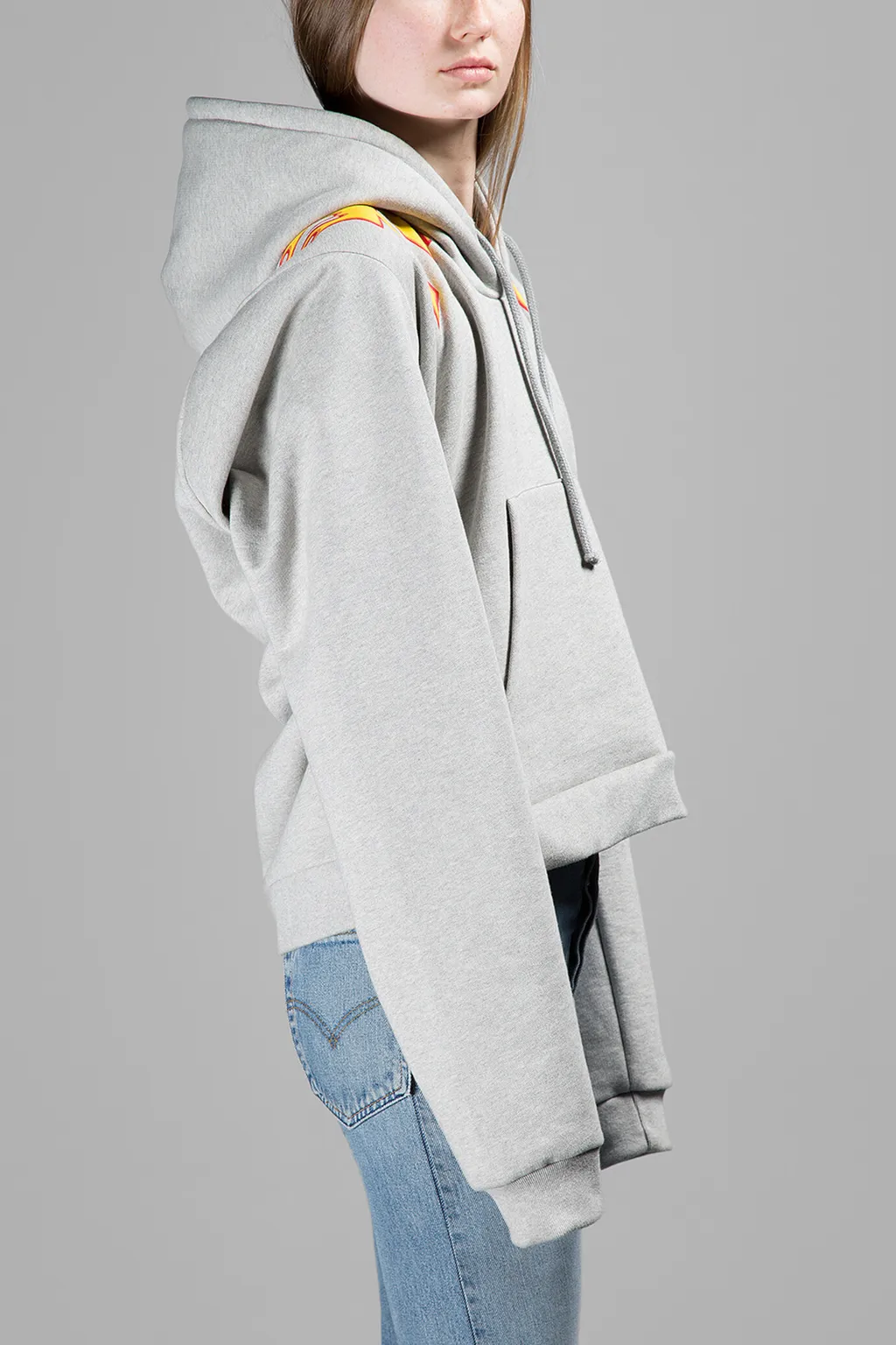 Grey Thrasher Hoodie