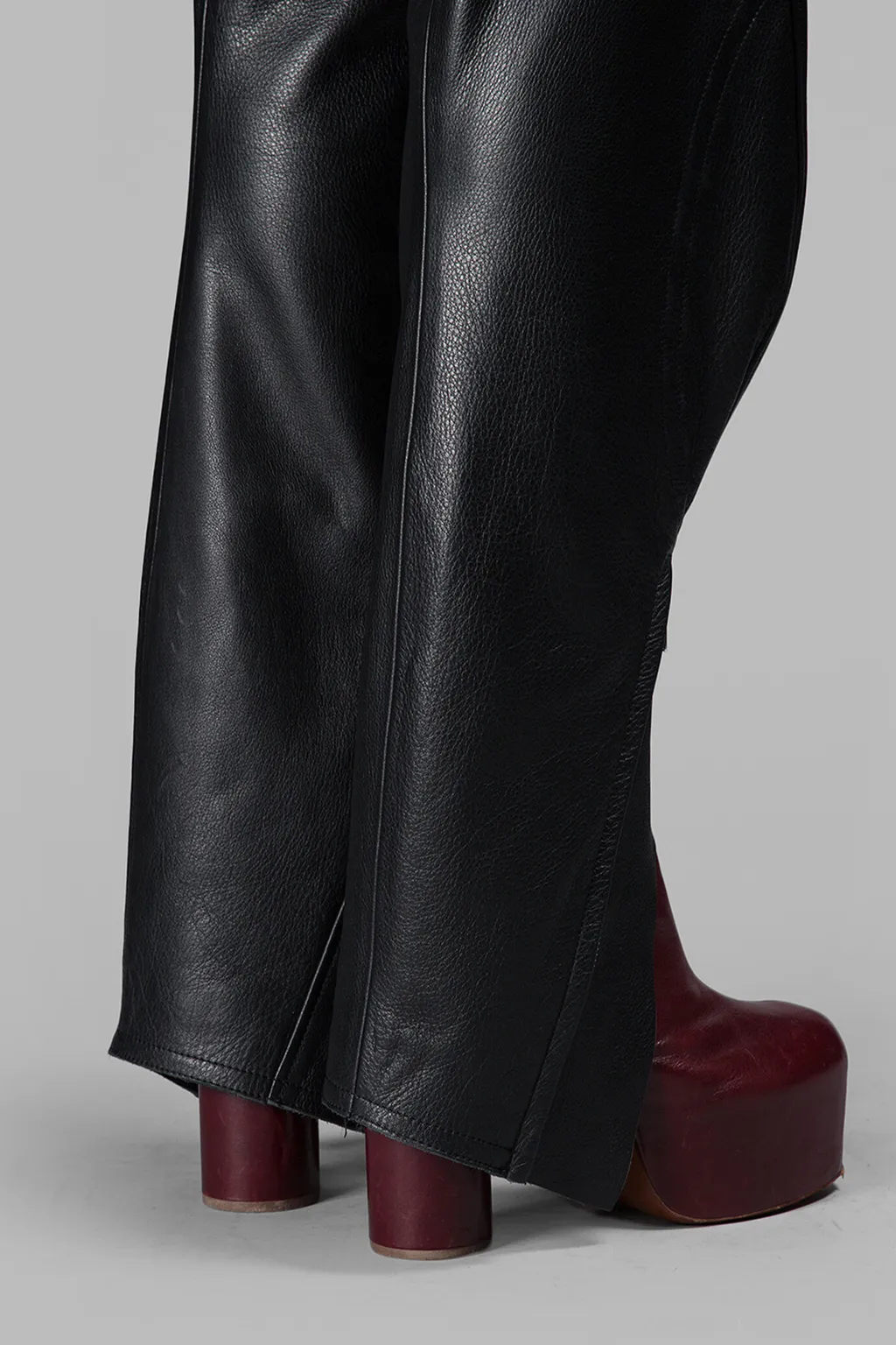 Leather Zip Pants