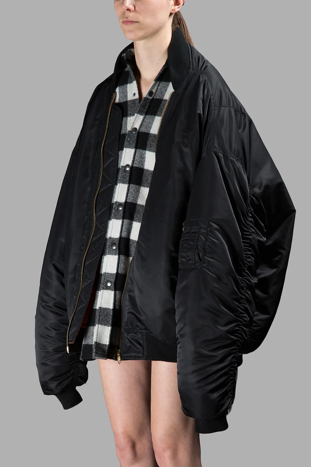 Oversized Bomber Jacket