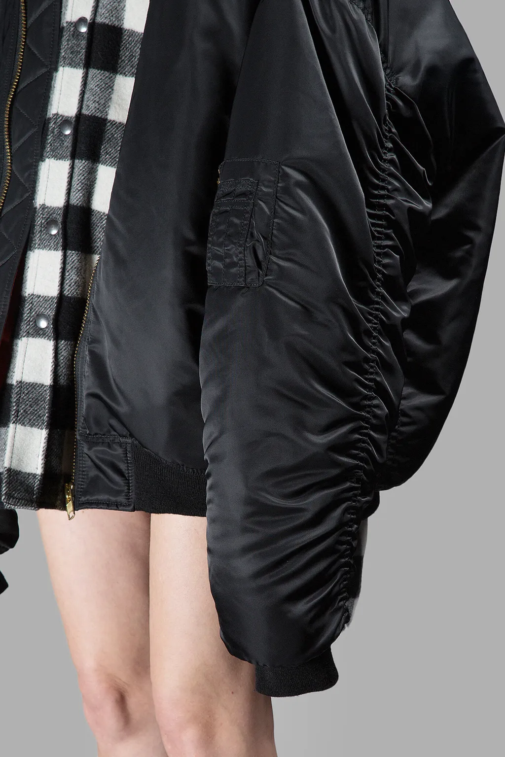 Oversized Bomber Jacket