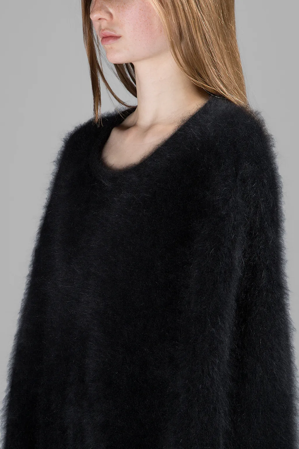 Oversized Fuzzy Knit