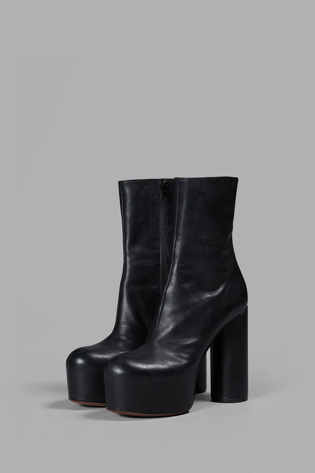 Platform Heel Boots