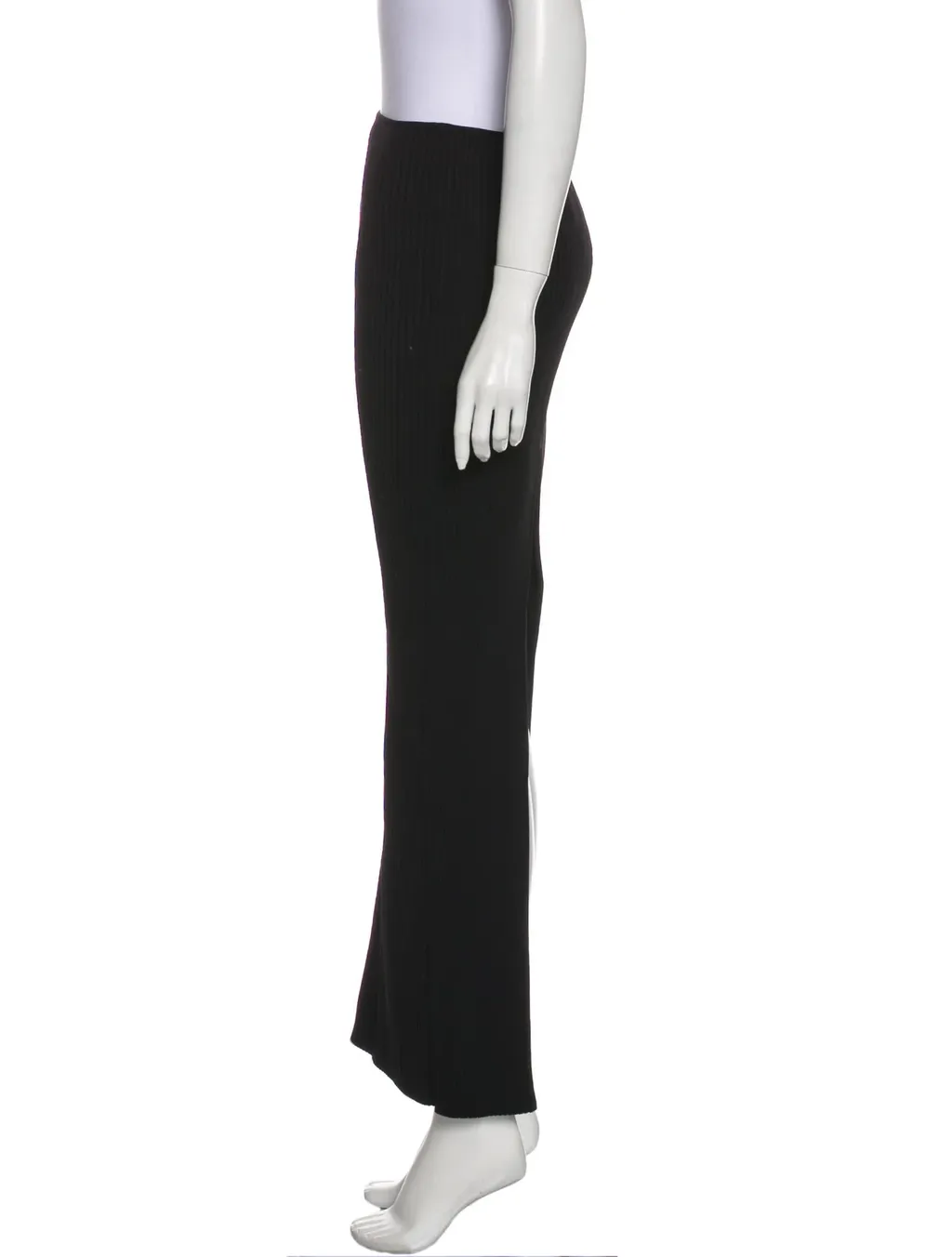 Ribbed Knit Maxi Skirt