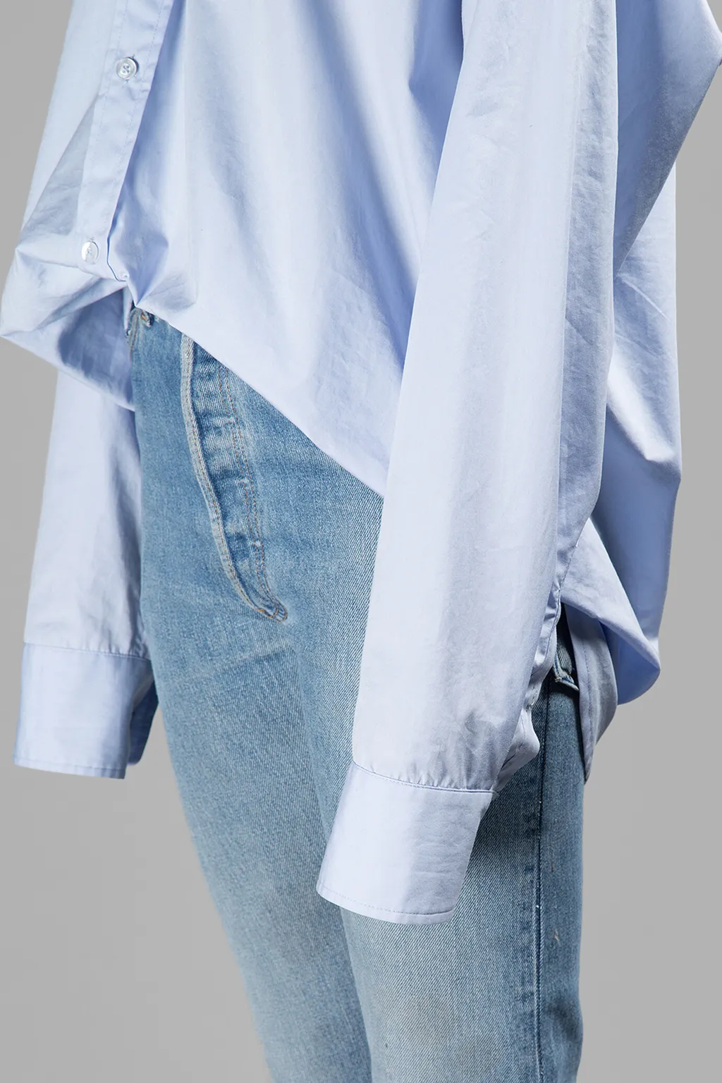 Oversized Button-Down Shirt