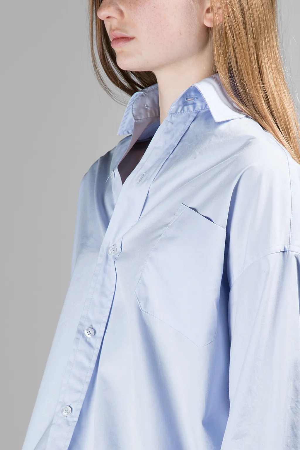 Oversized Button-Down Shirt