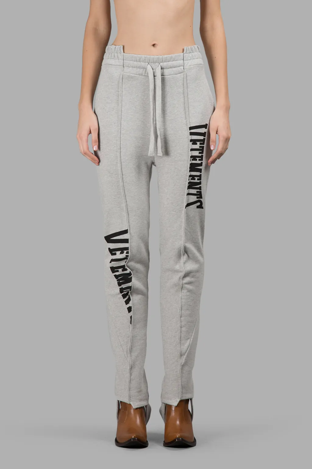 Grey Logo Sweatpants