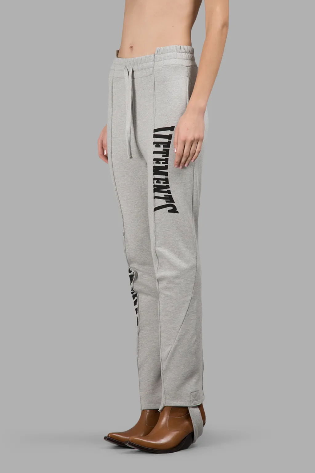 Grey Logo Sweatpants