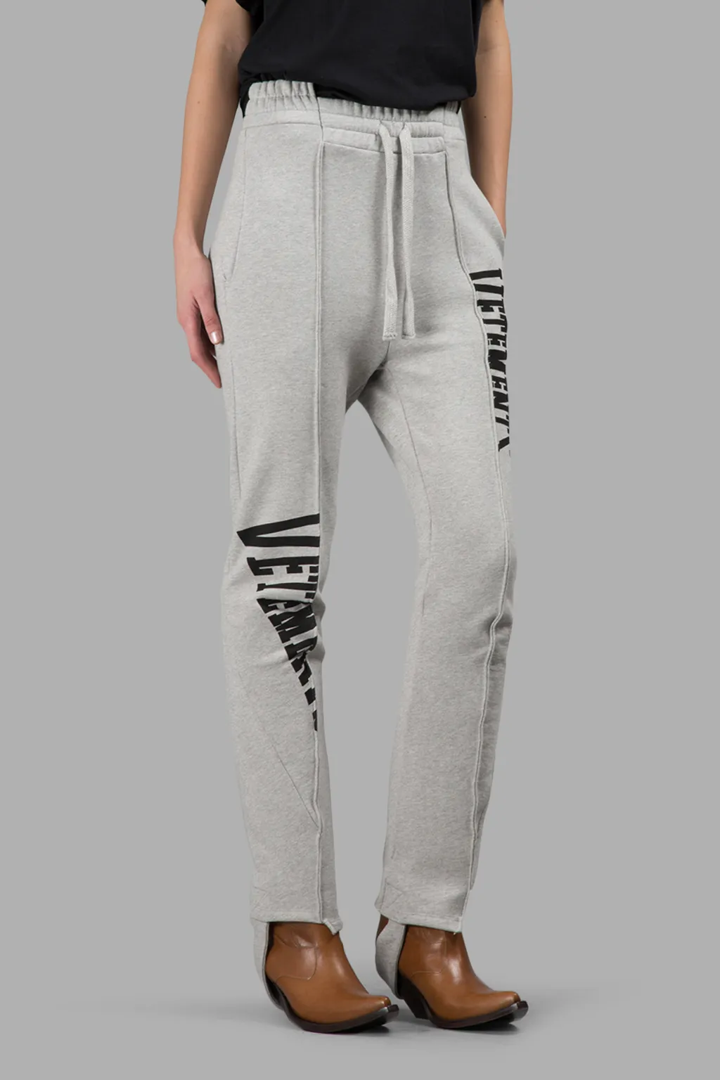 Grey Logo Sweatpants