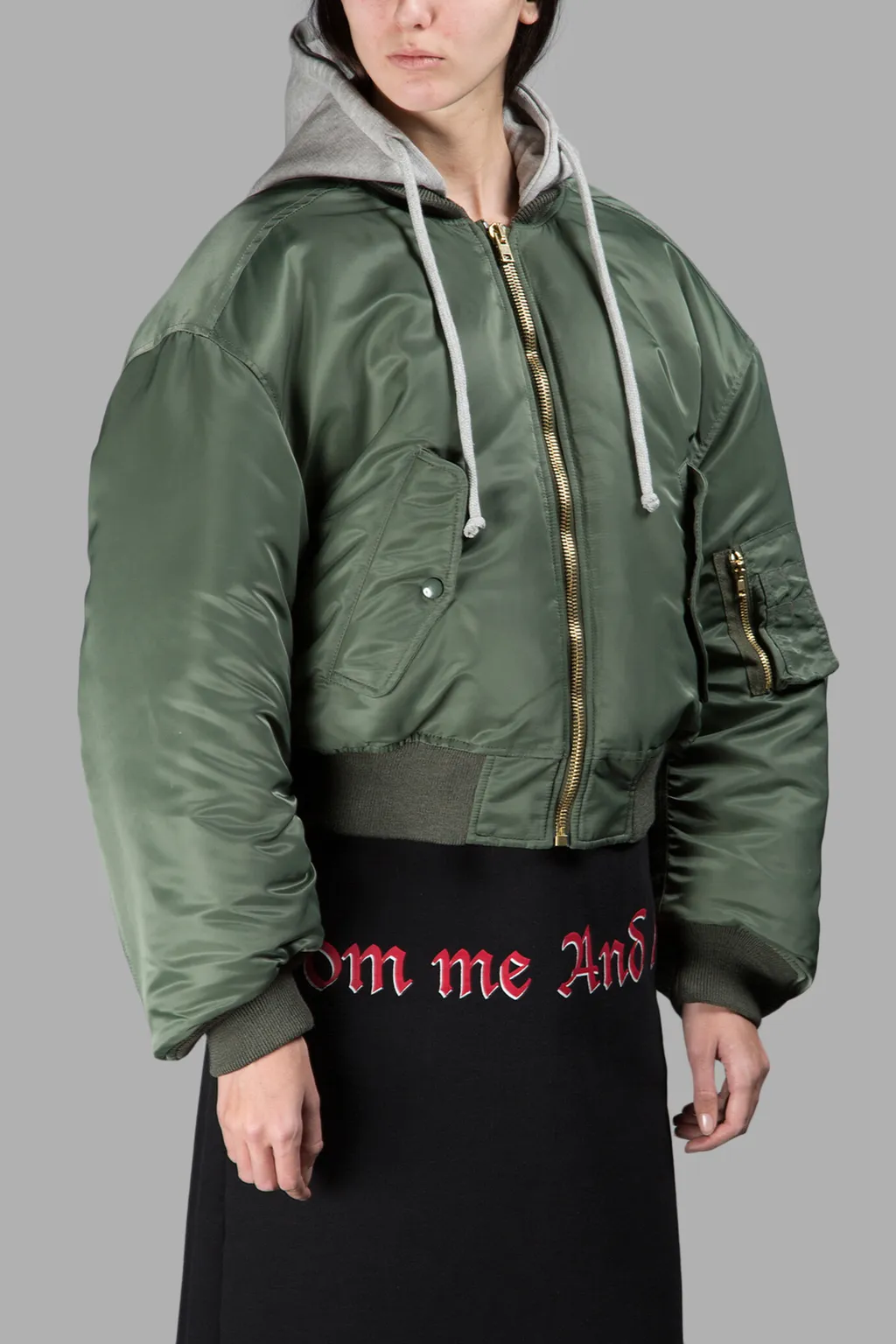 Green Bomber Jacket