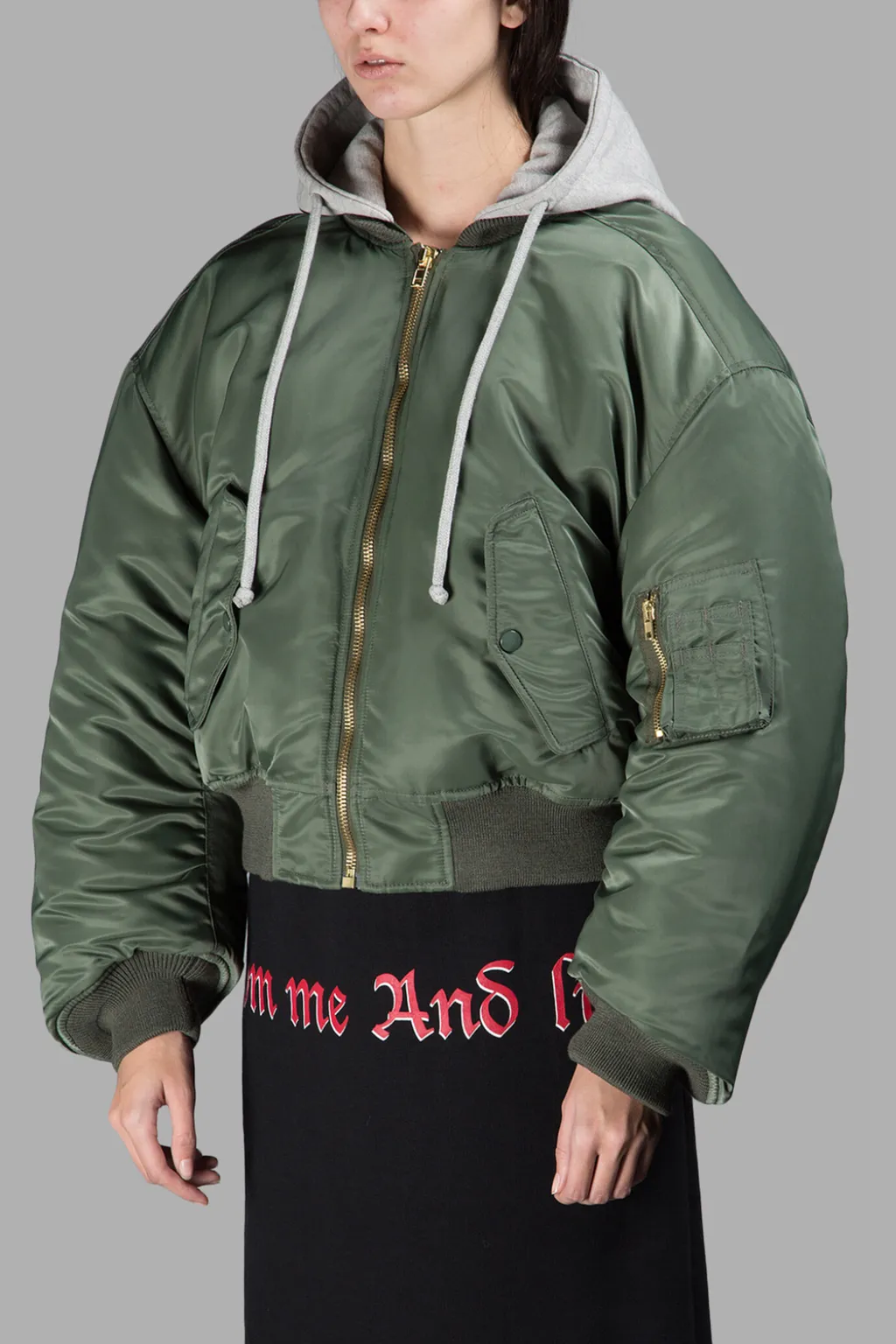 Green Bomber Jacket