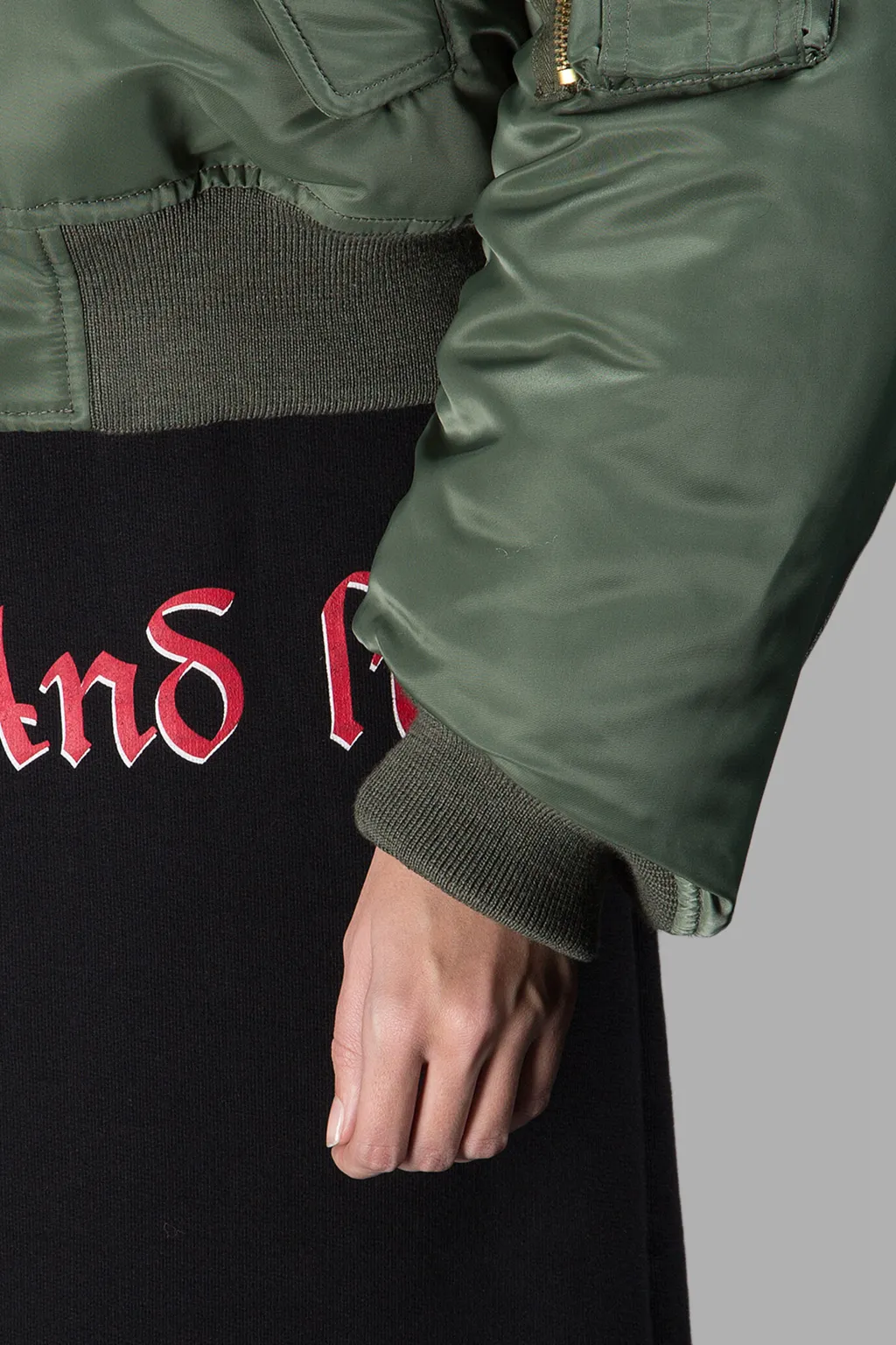 Green Bomber Jacket