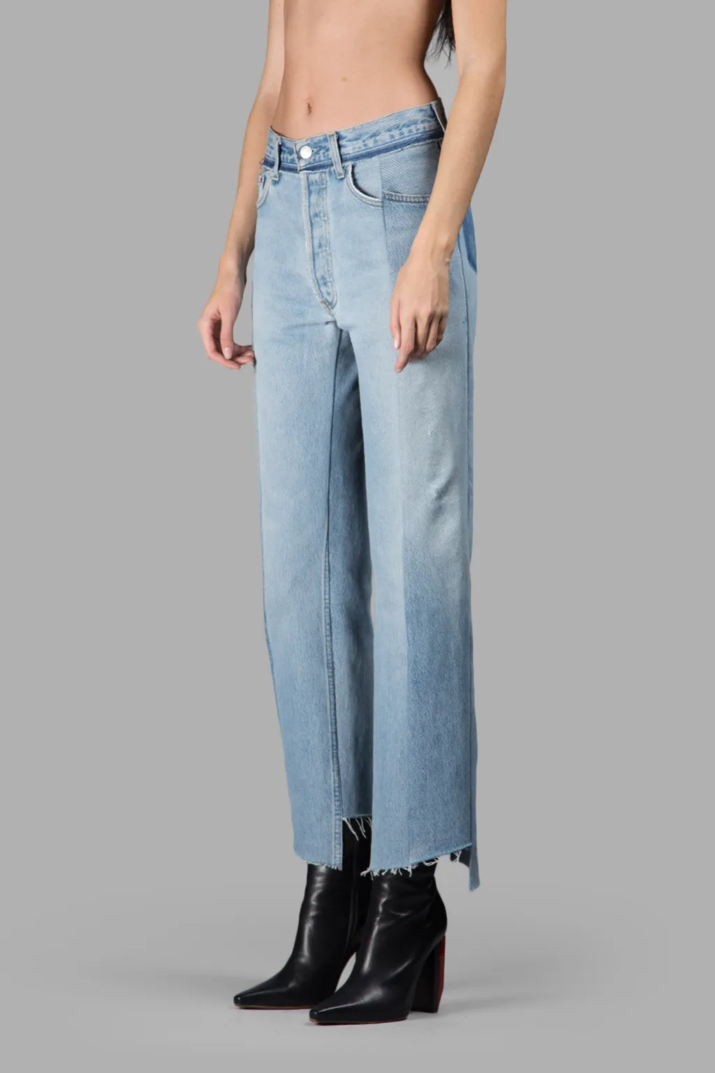 Reconstructed Denim Jeans