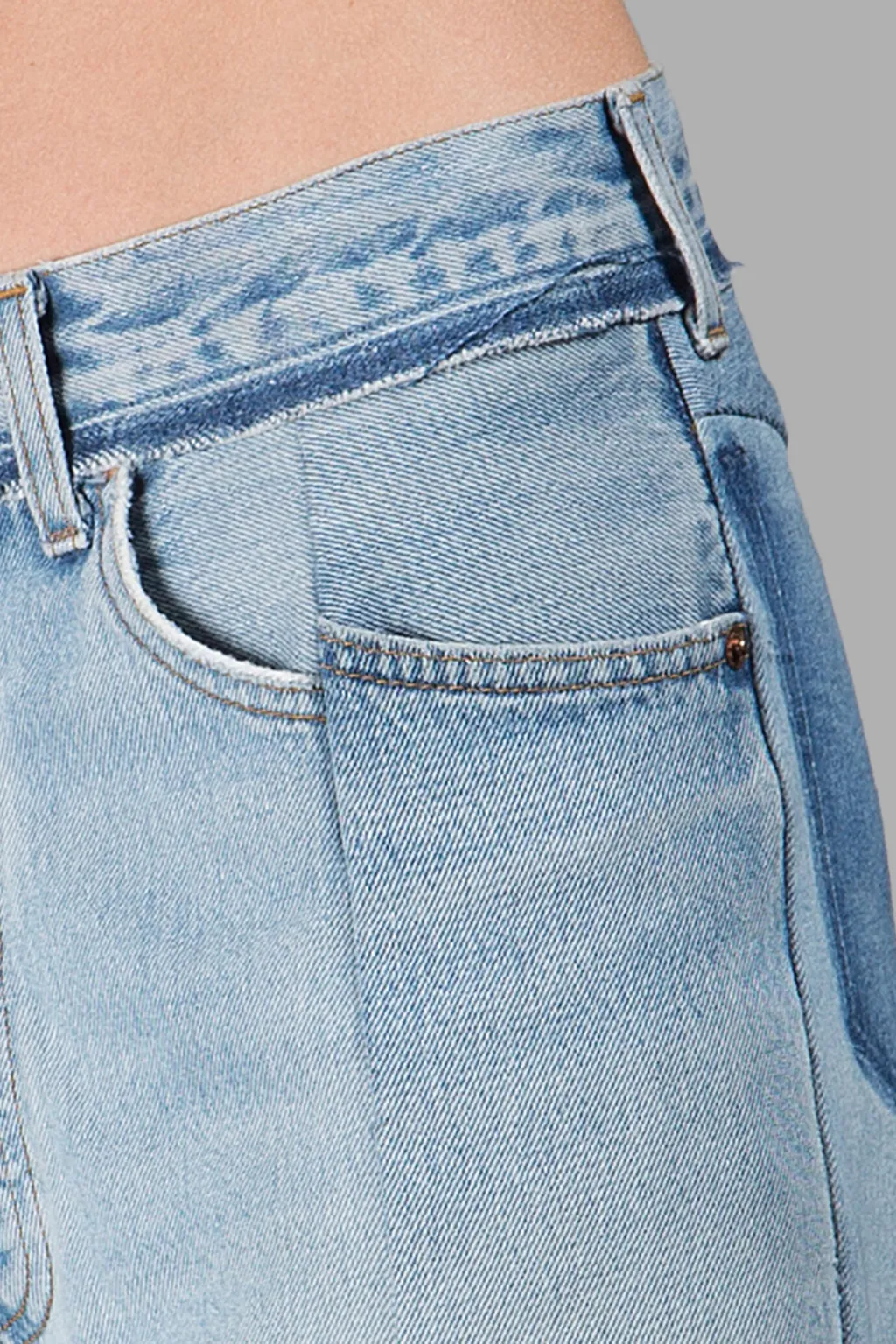 Reconstructed Denim Jeans