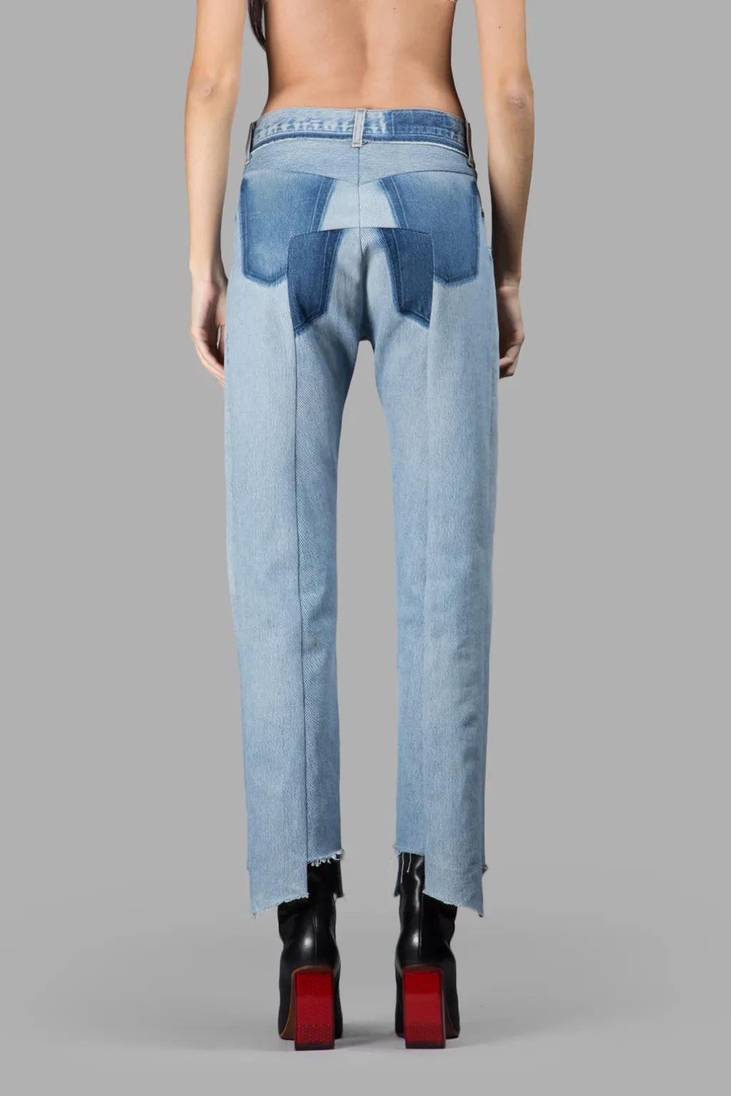 Reconstructed Denim Jeans