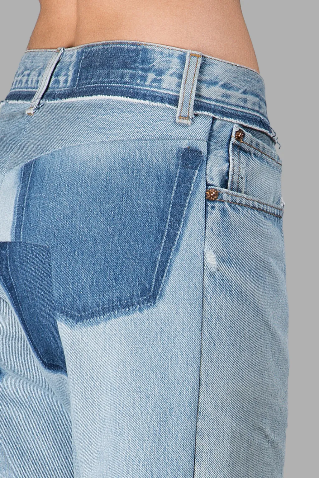 Reconstructed Denim Jeans