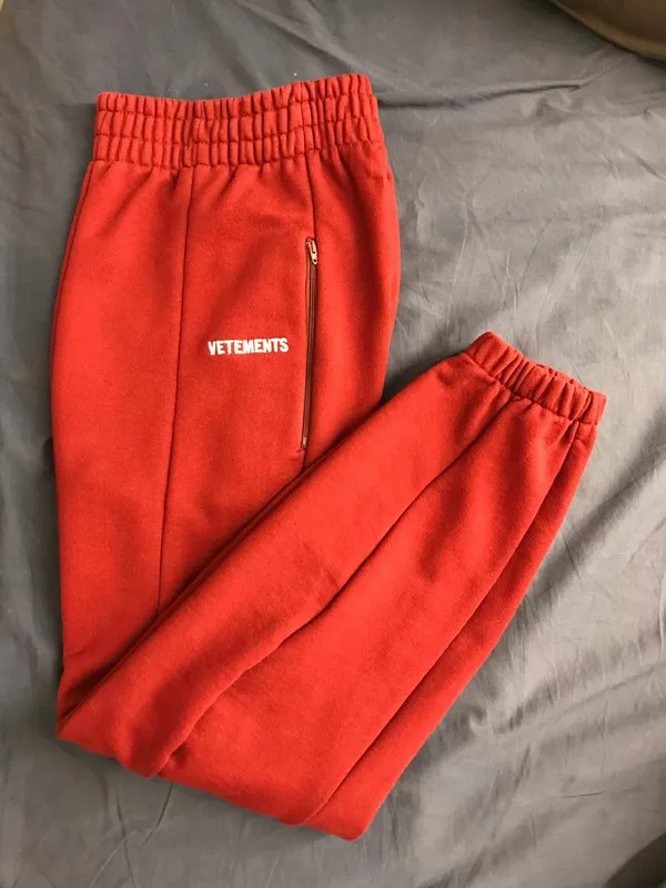 Red Sweatpants
