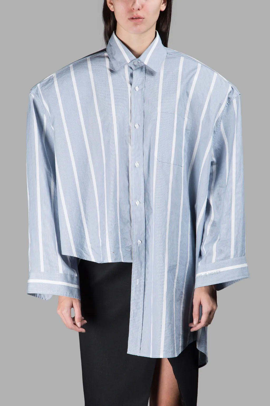 Oversized Striped Shirt