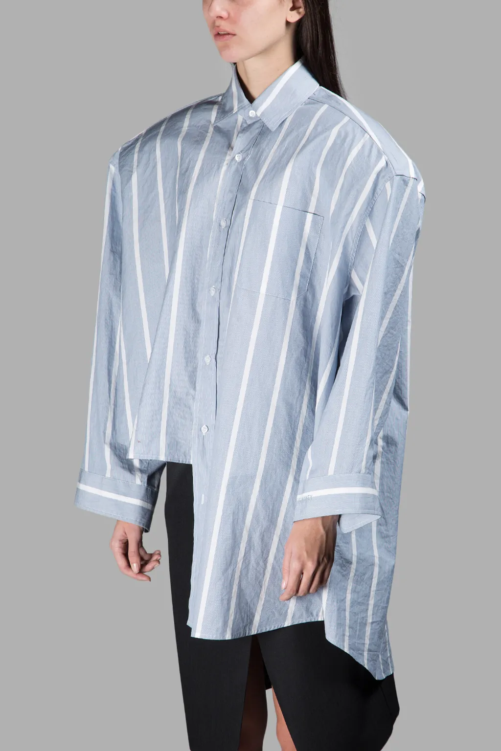 Oversized Striped Shirt