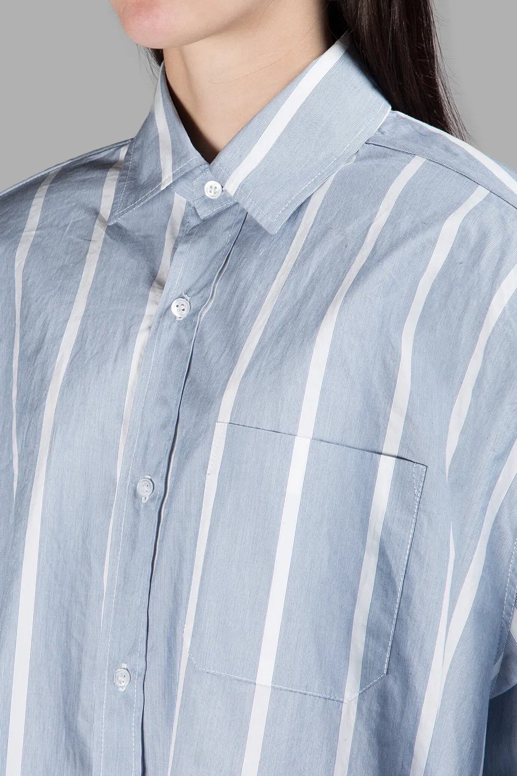 Oversized Striped Shirt