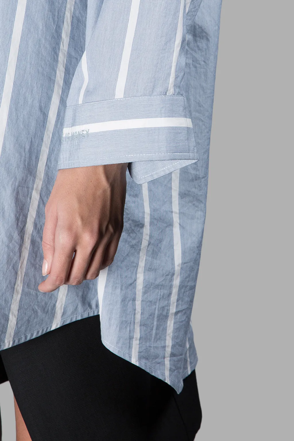 Oversized Striped Shirt