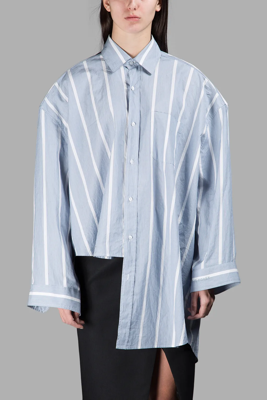 Oversized Striped Shirt