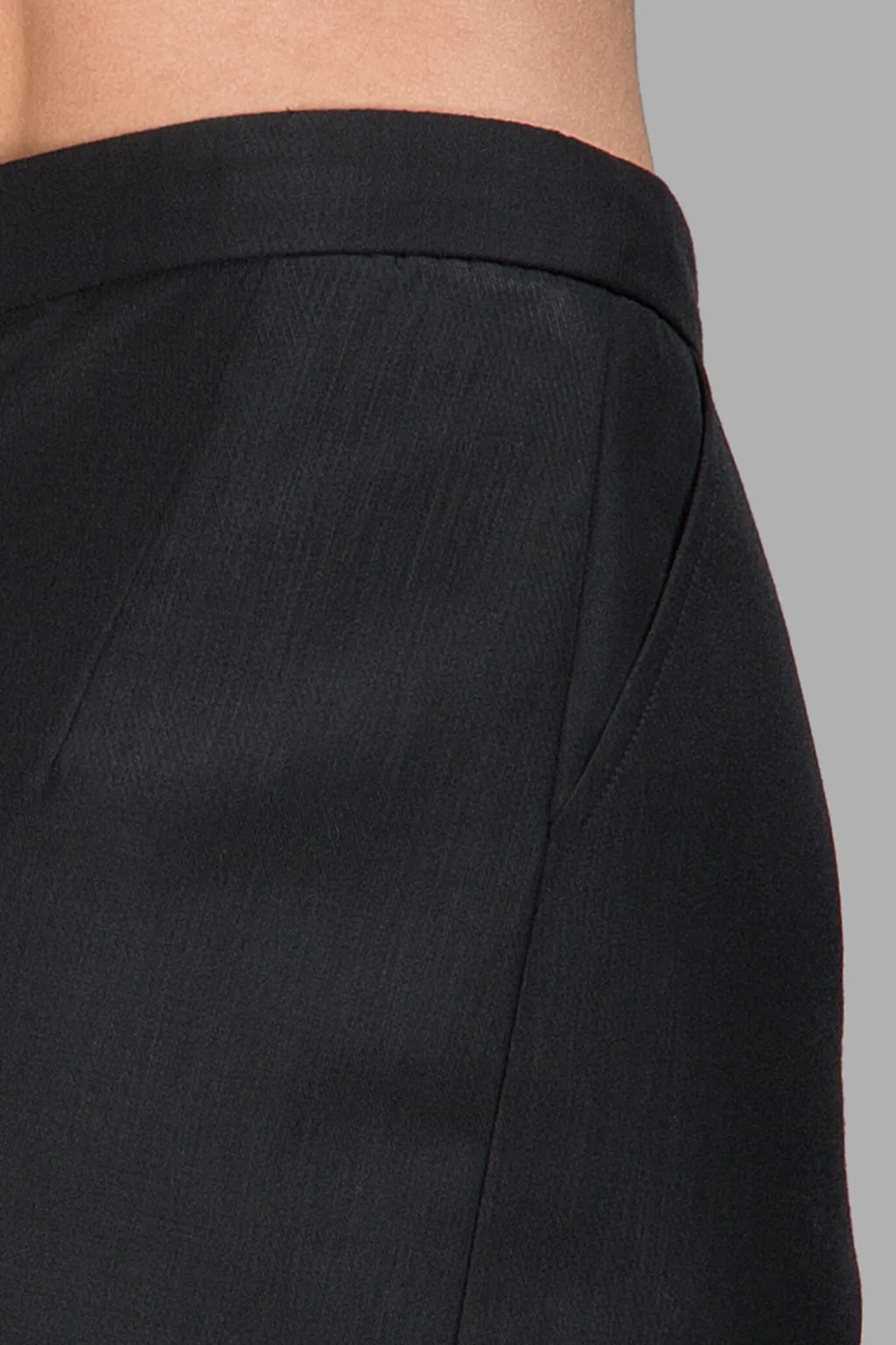 Asymmetric Wrap Skirt