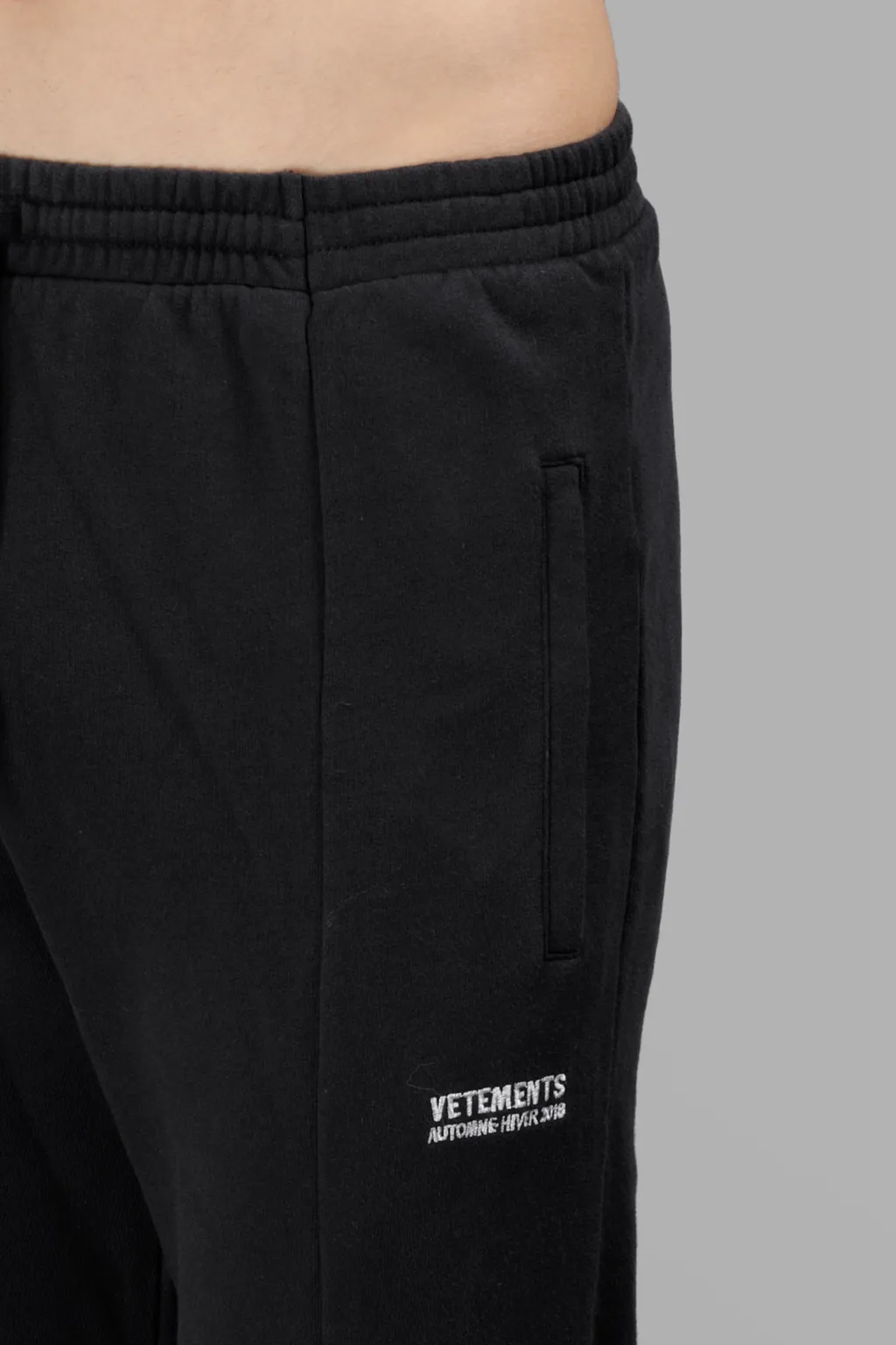 Black Track Pants