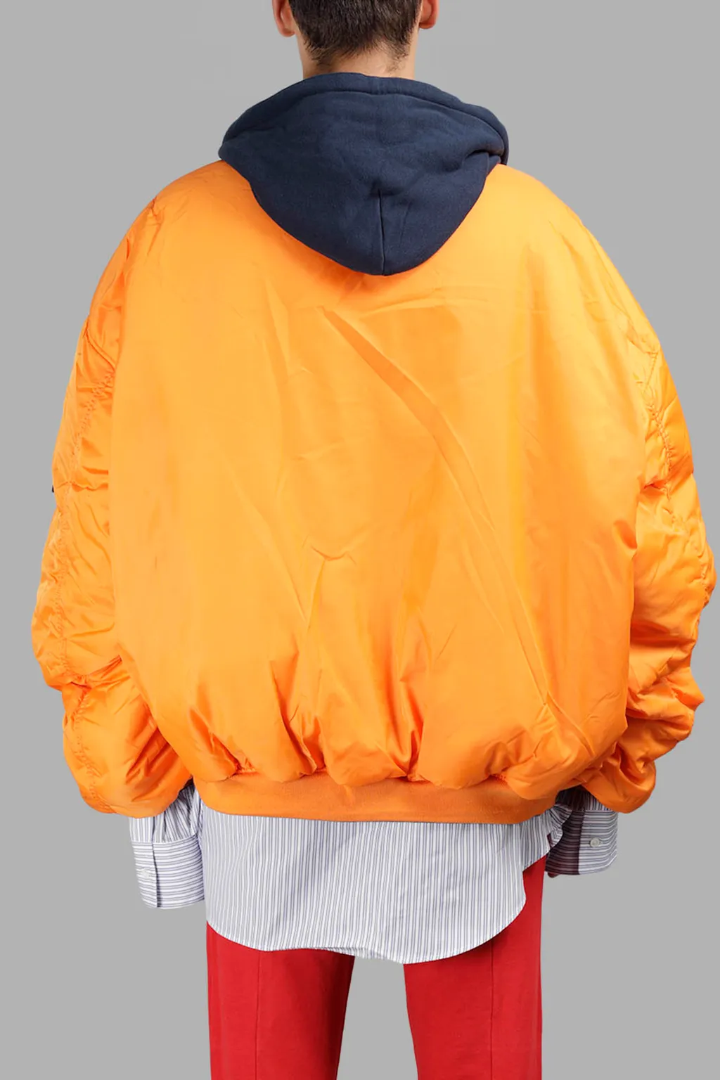 Blue Alpha Ma-1 Bomber Jacket