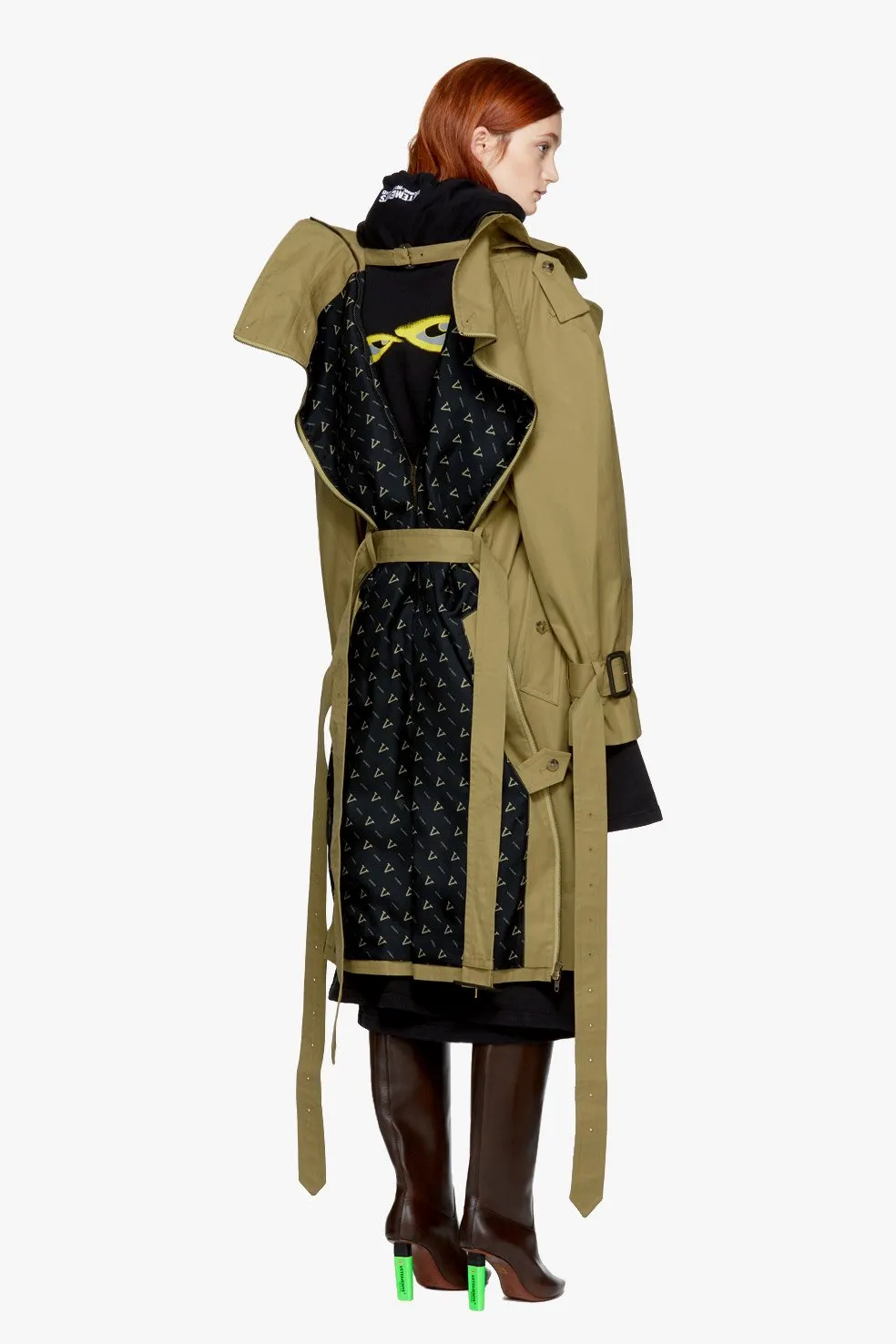 Hooded Trench Coat