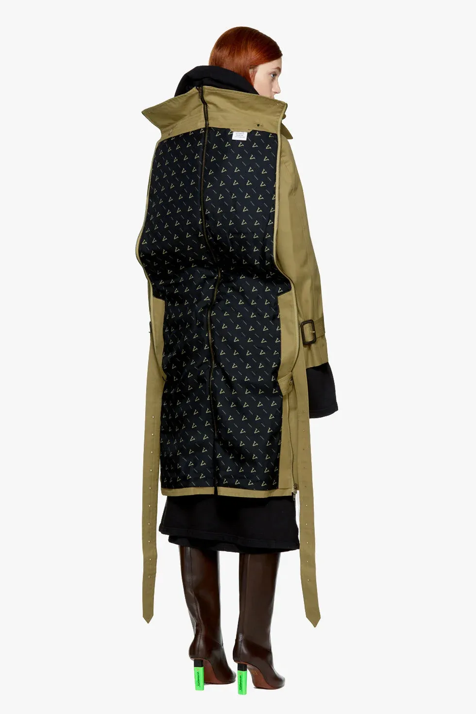 Hooded Trench Coat