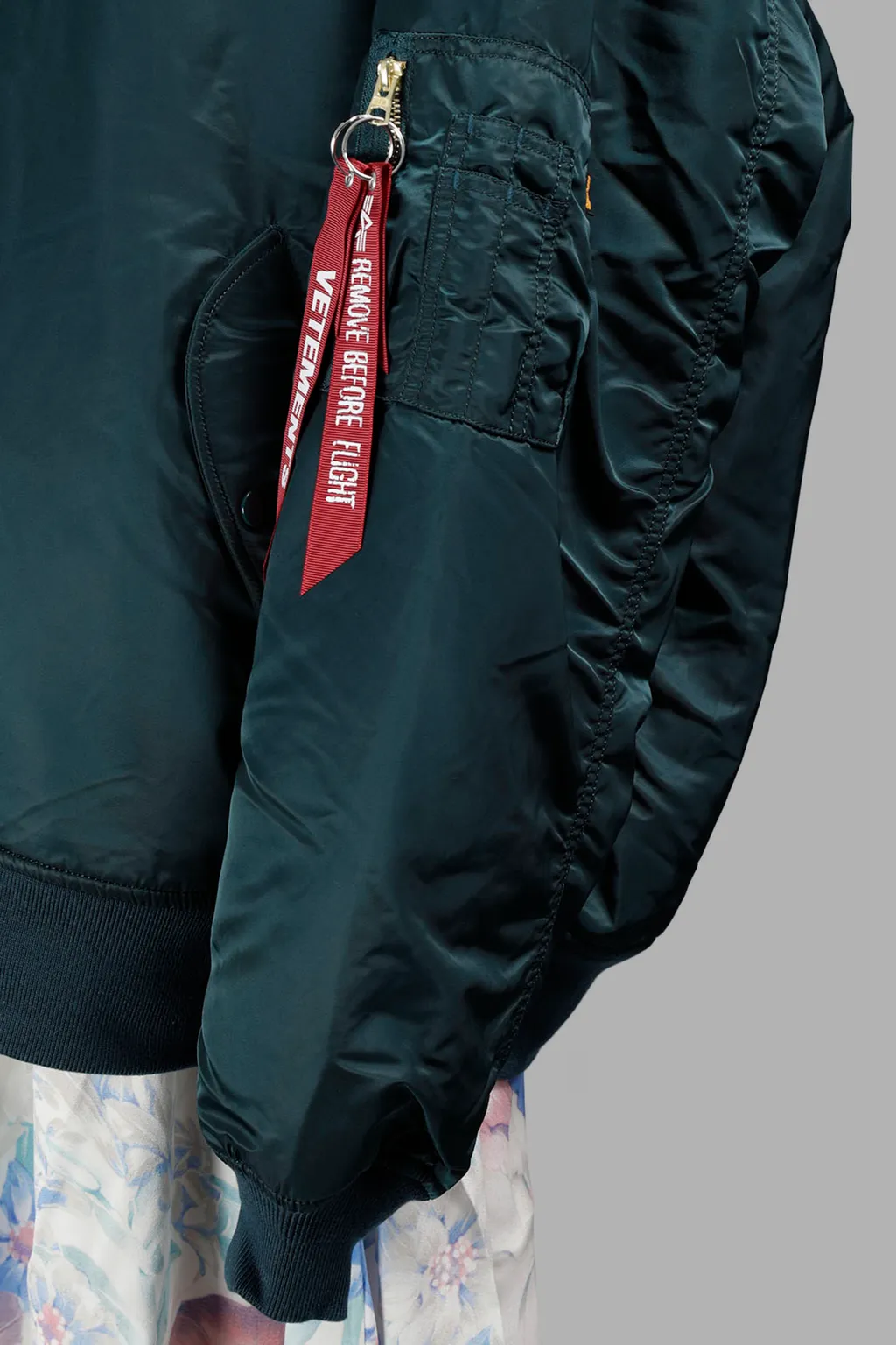Green Alpha Bomber Jacket
