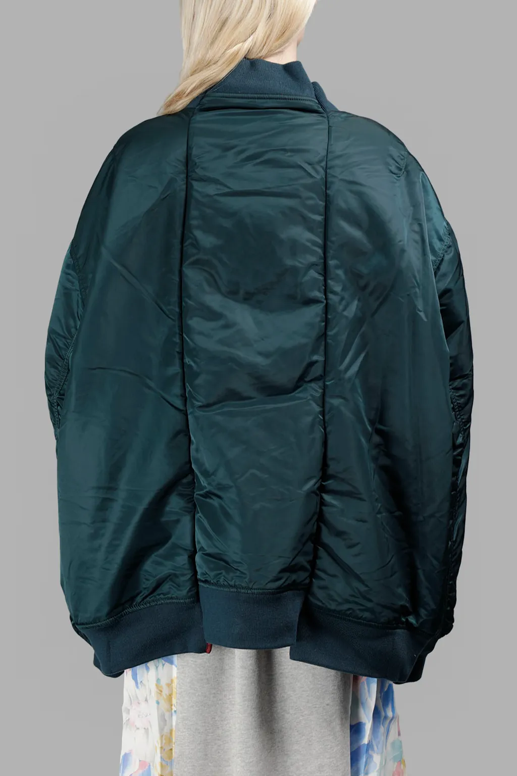 Green Alpha Bomber Jacket