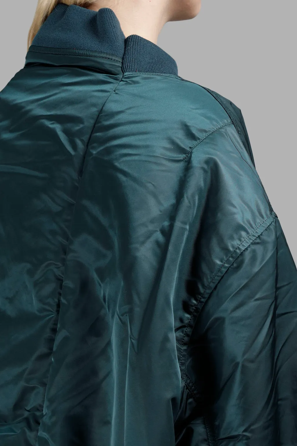 Green Alpha Bomber Jacket