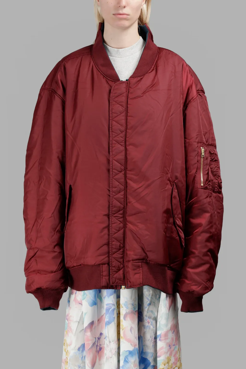 Green Alpha Bomber Jacket