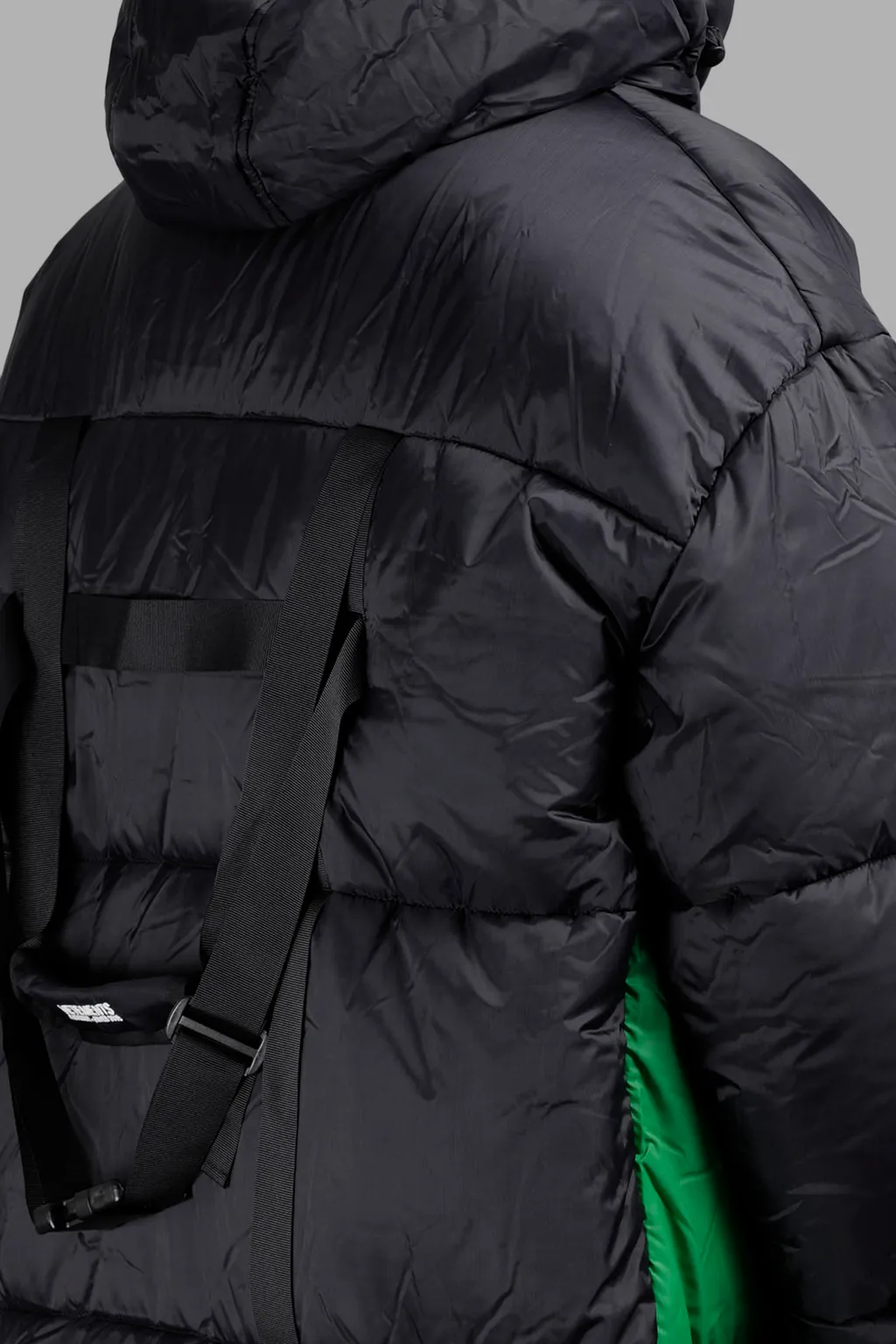 Green Black Vagabond Sleeping Bag Parka