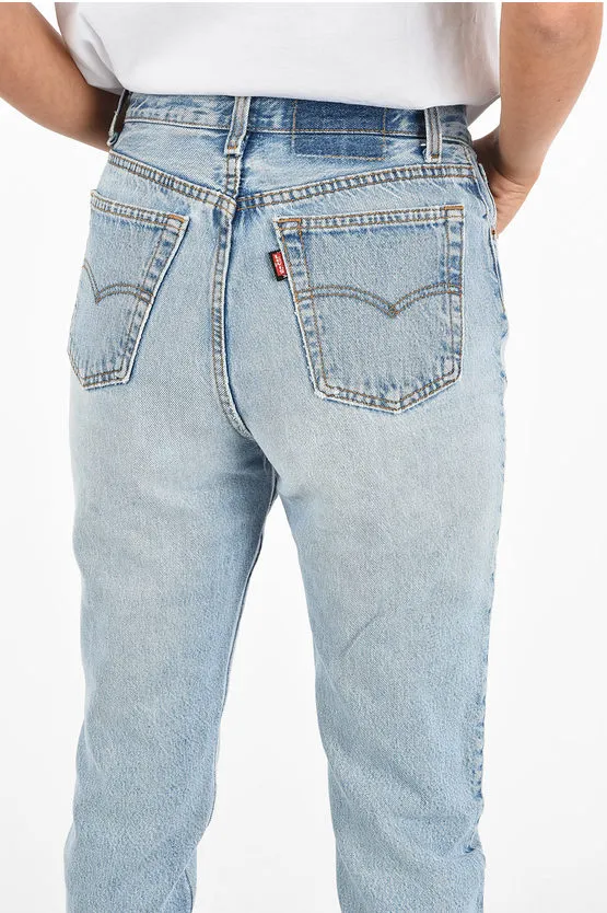 Logo Embroidered Jeans