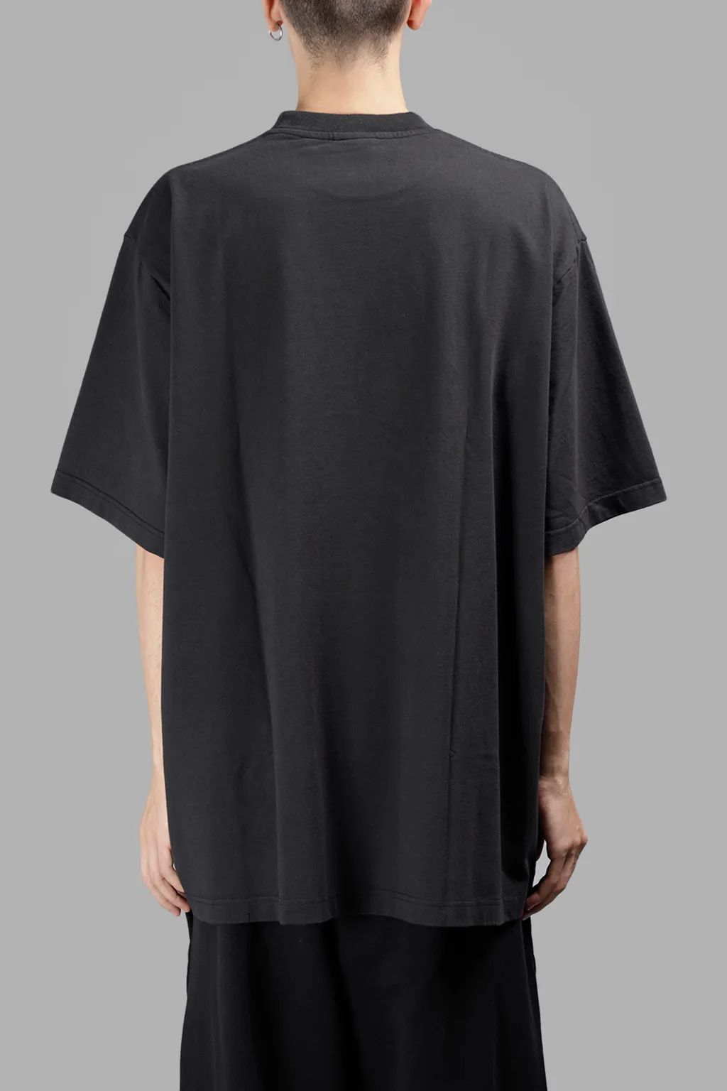 Metal Print Oversized T-Shirt