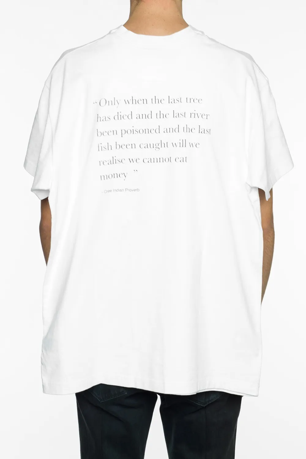 Proverb T Shirt White