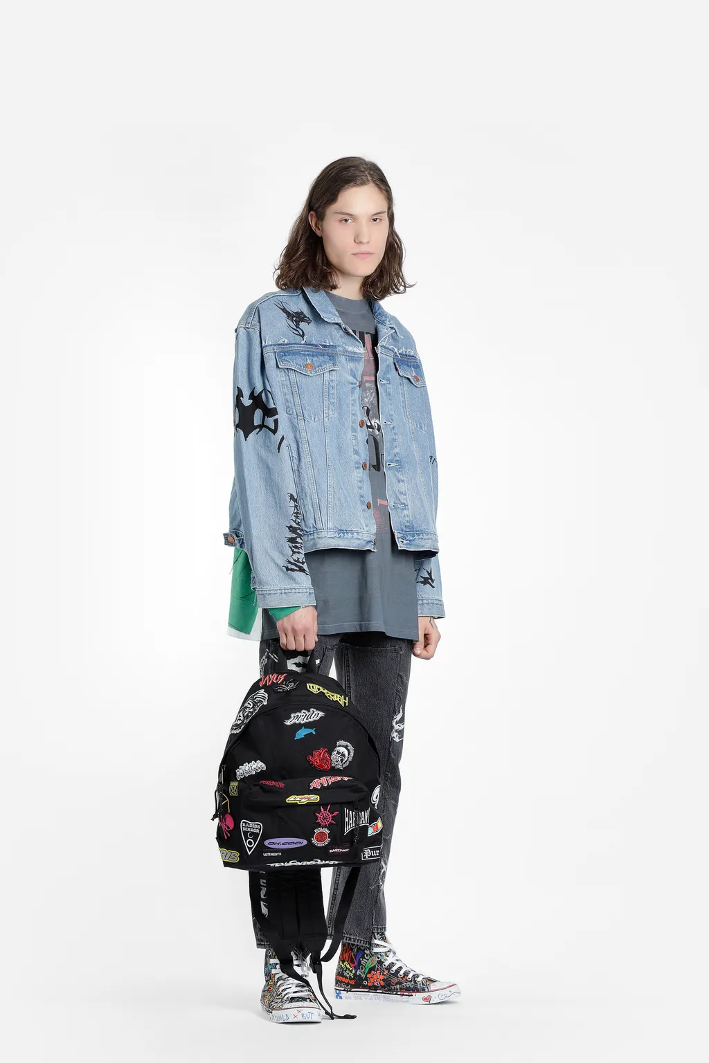 Vetements X Eastpak Patchwork Backpack