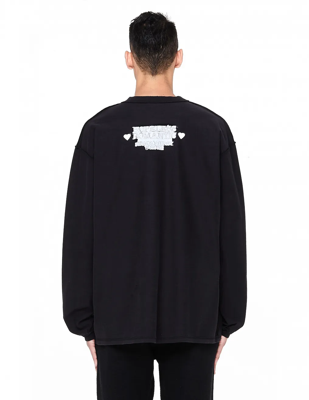 Black Fuck Inside Out Sweatshirt